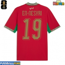 Marokko Youssef En-Nesyri #19 Heimtrikot EM 2024 Kurzarm